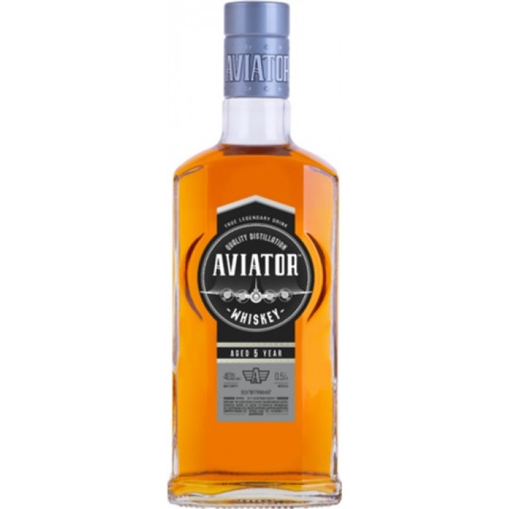 Виски Выдержанный Aviator 0.5 л 40% (4820136353483) 
