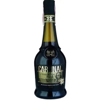 Бренди виноградный ординарный Черная мантия Cardinal 0.25 л 40% (4820136355678)