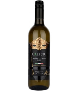 Вино Calesto Bianco Secco біле сухе 0.75 л 13% (8005890803436)