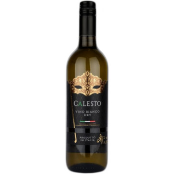 Вино Calesto Bianco Secco біле сухе 0.75 л 13% (8005890803436)