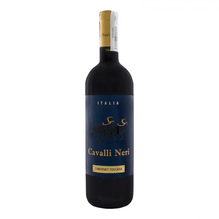 Вино Cavalli Neri Rosso Toscana IGT Cabernet красное сухое 0.75 л 12.5% ​​(8027603005074)