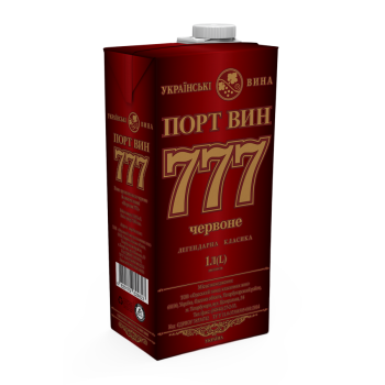 Вино Picnic "Порт Вин 777 красный" 1л 14,5% (4820179624823)