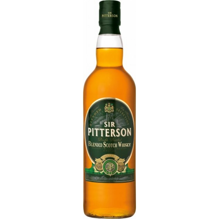 Віскі Sir Pitterson Premium Blended Scotch Whisky 0.7 л 40% (3107872005342)