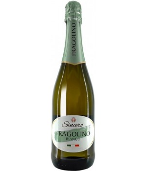 Коктейль на основі вина Sincerо Fragolino Bianco білий напівсолодкий 0.75 л 7% (8000420019288)
