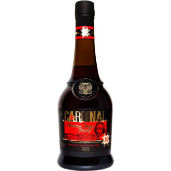 Бренди виноградный ординарный Красная мантия Cardinal 0.5 л 40% (4820136354442)