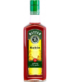 Настоянка На травах Rubin Bitter 0.5 л 38% (4820136352530) 