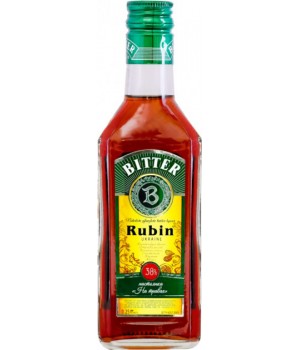 Настойка На травах Rubin Bitter 0.25 л 38% (4820136352547) 