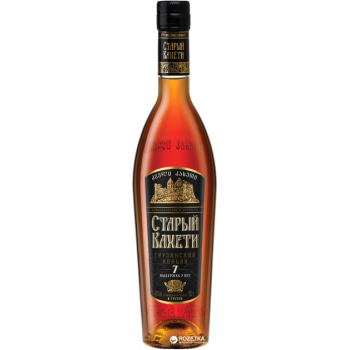 Бренді Старий Кахеті 7 років витримки 0.5 л 40% (4860013080613) 