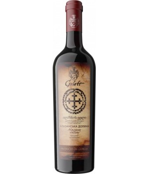 Вино Gelati Alazany Valley червоне напівсолодке 10-13% 0.75 л  (4860117660032)