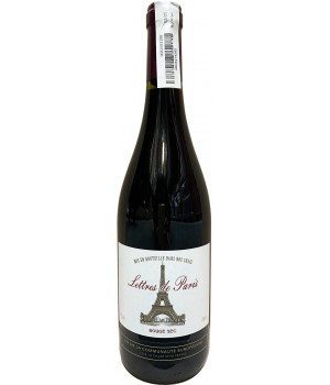 Вино Lettres de Paris ROUGE SEC червоне сухе 0,75л 11% (3760010296936)