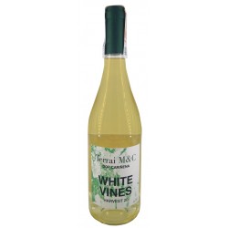 Вино Terrai виноградне біле сухе МАКАБЕО-ШАРДОНЕ, з захищеним найменуванням за походженням  0.75 л (8424659107040)
