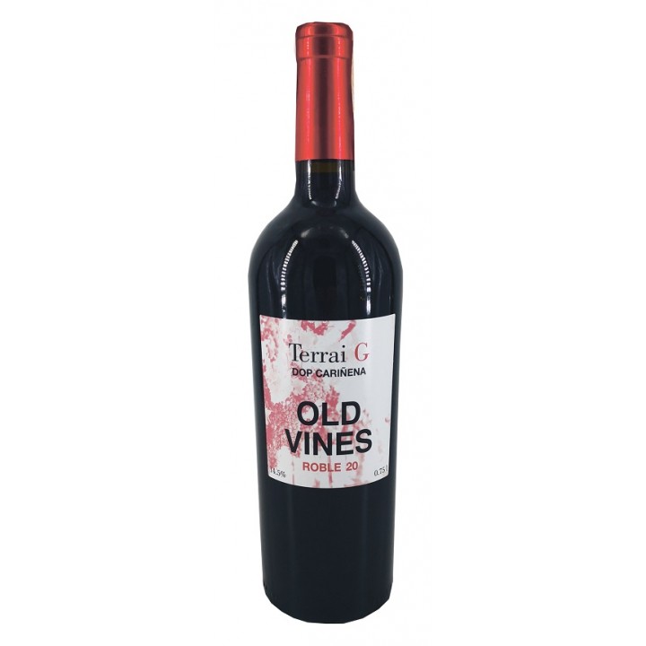 Вино Terrai виноградне червоне сухе ГАРНАЧА-CІРА, з захищеним найменуванням за походженням 0,75 л (8424659103530)