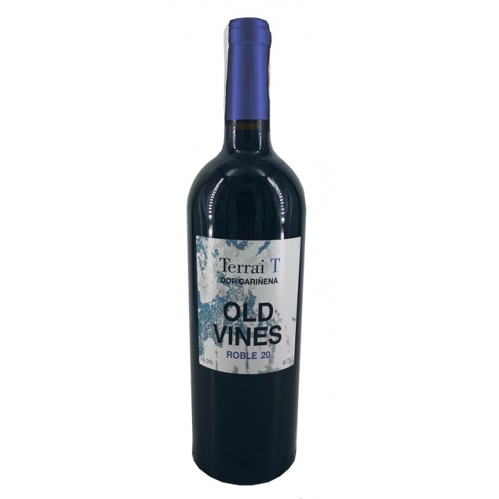 Вино Terrai виноградне червоне сухе ТЕМПРАНІЛЬЙО, з захищеним найменуванням за походженням 0,75 л (8424659104858)