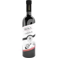 Вино IBERIA ординарне сортове сухе червоне "Саперулі" 0.75 л (4860117660391)