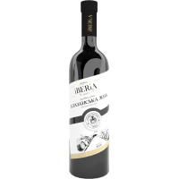 Вино IBERIA ординарное сортовое полусладкое белое "Алазанская лоза" 0.75л (4860117660377)