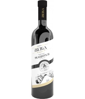Вино IBERIA ординарное сортовое сухое белое "Ркацители" 0.75 л (4860117660414)