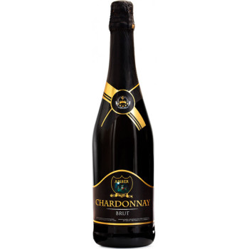 Вино игристое Amber Chardonnay белое брют 0.75 л 10.5-12.5% ​​(4820009175792)