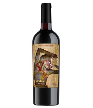 Вино SUMAKH виноградное столовое красное полусладкое Мадраса 0,75л 12-14% (4760019806067)