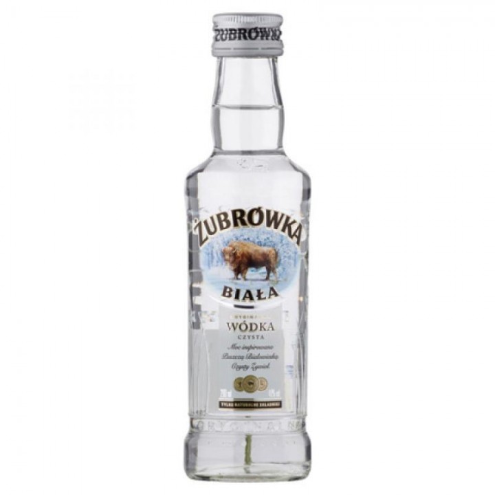 Горілка Zubrowka Biala 0,2 л 40% (5900343001854)