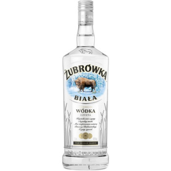 Водка Zubrowka Biala 1 л 40% (5900343001939) 