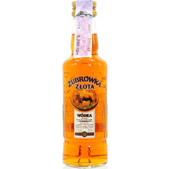 Водка Zubrowka Zlota 0,2 л 37.5% (5900343005012) 