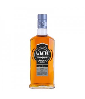 Напиток алкогольный Aviator Виски выдержаный 0.5 л 40% (4820136356477) 