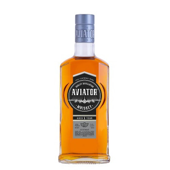 Напиток алкогольный Aviator Виски выдержаный 0.5 л 40% (4820136356477) 
