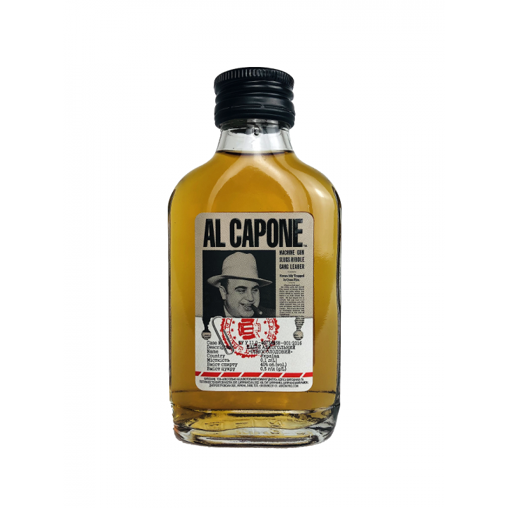 Напиток алкогольный AL CAPONE Односолодовый 0.1 л 40% (4820136353087)