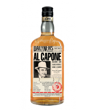 Алкогольний напій AL CAPONE односолодовий 0.5 л 40% (4820136352202)