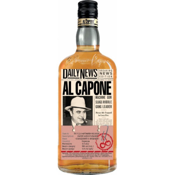Напиток алкогольный AL CAPONE Солодовый с вишней 0.5 л 38% (4820136353131)