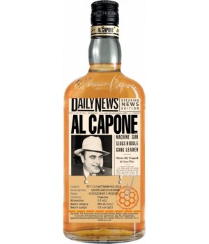 Напій алкогольний AL CAPONE Солодовий з медом 0.5 л 38% (4820136353124)