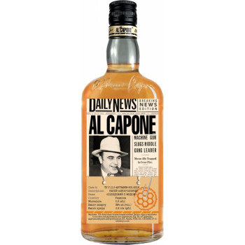 Напиток алкогольный AL CAPONE Солодовый с медом 0.5 л 38% (4820136353124) 