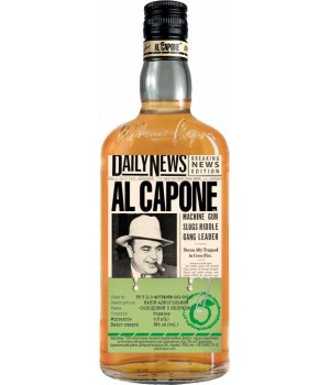 Напиток алкогольный AL CAPONE Солодовый с яблоком 0.5 л 38% (4820136353148)