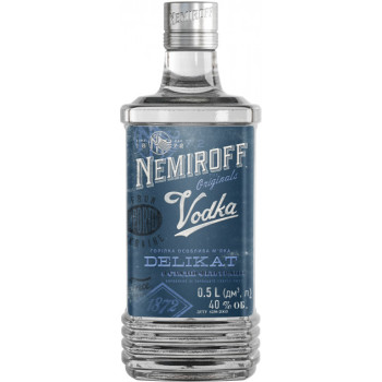Водка Nemiroff Деликат Мягкая 0.5 л 40% (4820181420437) 