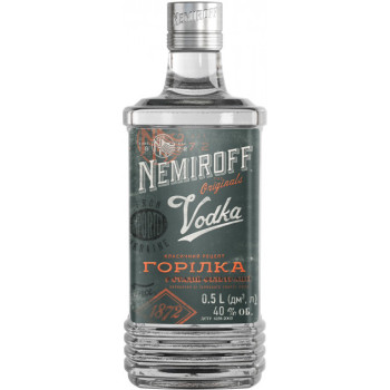 Водка Nemiroff Оригинал 0.5 л 40% (4820181420611)