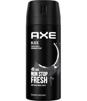 Дезодорант-спрей для чоловіків AXE Блек 150 мл (8690637879180) 