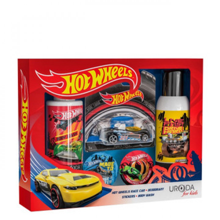 Подарунковий набір Bi-Es Hot Wheels Boy Gift Set Red (5902734846969)