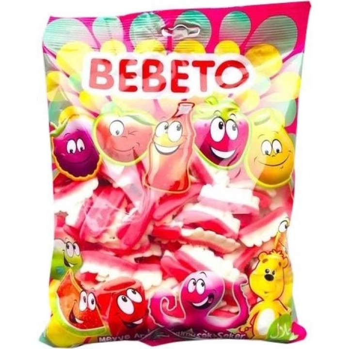 Жувальні цукерки Bebeto "Зуби" 1 кг (8690146089322)