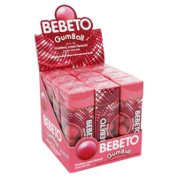 Жувальна гумка Bebeto "Полуниця - лимон" 25г x 12шт. (8690146065654)