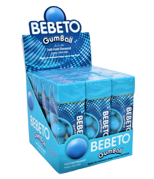 Жувальна гумка Bebeto Tutti Frutti 25г x 12 шт.  (8690146065661)
