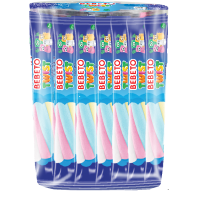 Цукерки-маршмелоу Bebeto "Твіст" 12 г x 48 шт. (8690146133353)