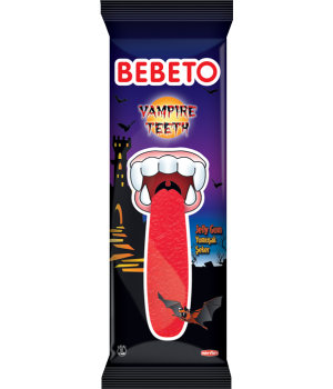 Конфеты жевательные Bebeto "Зубы Вампира" 25 г (8690146657019)