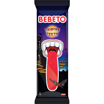 Конфеты жевательные Bebeto "Зубы Вампира" 25 г (8690146657019)
