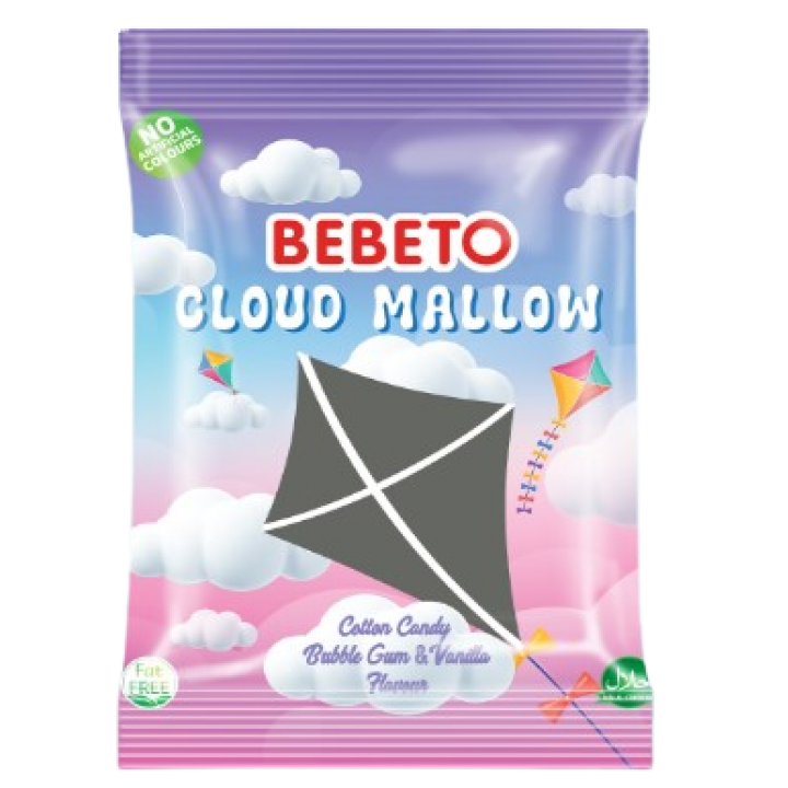Конфеты-маршмеллоу Bebeto "Облака" 60 г (8690146177111)