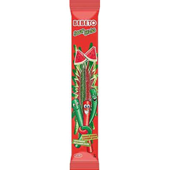 Конфеты жевательные Bebeto "Кислые палочки. Арбуз" 30 г (8690146120575)