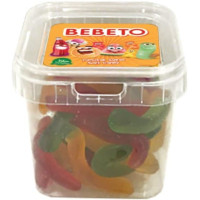 Жувальні цукерки Bebeto "Черв'ячки" 150г (8690146153856)