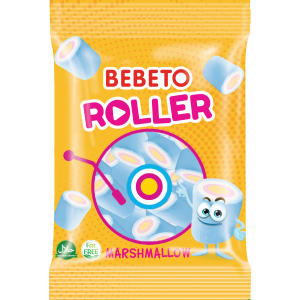 Конфеты-маршмелоу Bebeto "Роллер" 60 г (8690146101635)