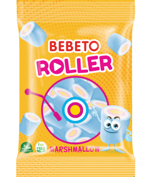 Цукерки-маршмелоу Bebeto "Роллер" 60 г (8690146101635)