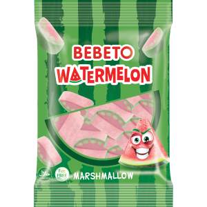 Конфеты-маршмелоу Bebeto "Арбуз" 60 г (8690146091899)