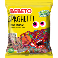 Цукерки жувальні Bebeto "Спагеті. Веселка" 80 г (8690146122814)